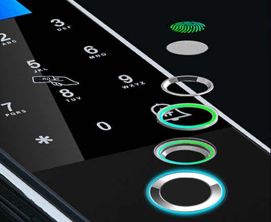 辦公室指紋鎖玻璃門密碼鎖單雙門免開孔免布線智能門禁系統(tǒng)一體機(jī)